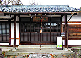 千代鶴神社拝殿近景