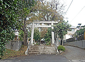 愛甲熊野神社社頭