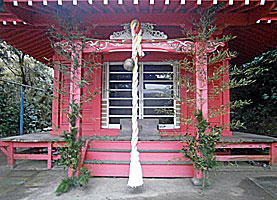 芦名淡島神社拝所