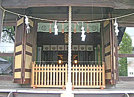 岩瀬五社稲荷神社拝所