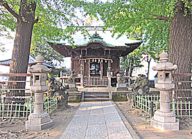 八幡橋八幡神社拝殿