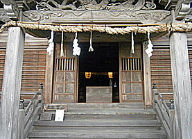 平澤御嶽神社拝所