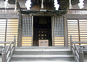 平澤八坂神社拝所