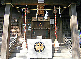 平戸白旗神社拝所