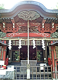 平塚三嶋神社拝所
