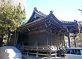 小町蛭子神社社殿全景