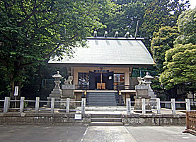 久本神社社殿遠景