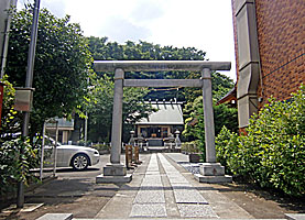 久本神社参道入口