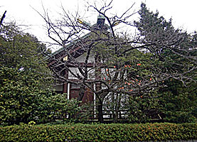 稲毛神社拝殿右側面