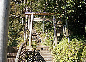 浄明寺熊野神社社頭正面