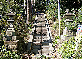 浄明寺熊野神社石段