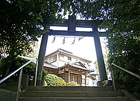 日吉本町駒林神社鳥居