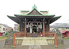 横浜熊野神社拝殿正面