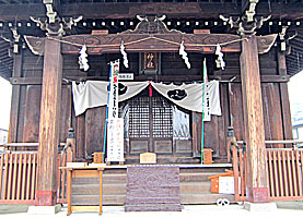 横浜熊野神社拝所
