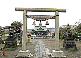 横浜熊野神社鳥居