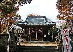 久里浜八幡神社拝殿