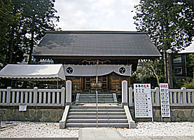本村神明社拝殿