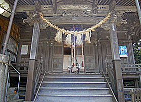 長井熊野神社拝所
