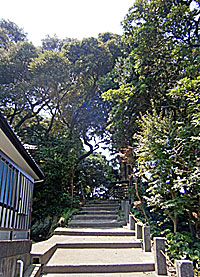 長井熊野神社北参道