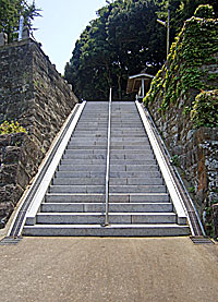 長井熊野神社石段
