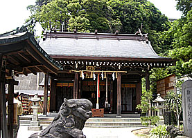 太田杉山神社・横浜水天宮拝殿