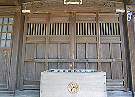 佐江戸杉山神社拝所