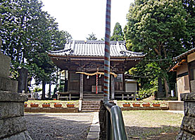 佐江戸杉山神社拝殿