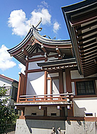 櫻森稲荷神社本殿右側面