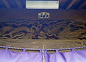 瀬戸ヶ谷八幡社拝殿彫刻