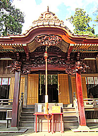白笹稲荷神社拝所