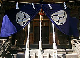 稲田菅子之神社拝所
