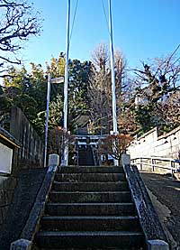 稲田菅子之神社参道