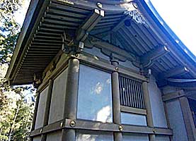 稲田菅子之神社本殿右背面