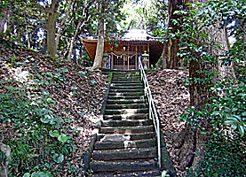 須軽谷八幡神社石段