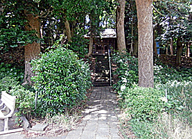 須軽谷八幡神社参道