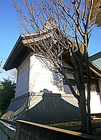 高田熊野神社本殿右側面