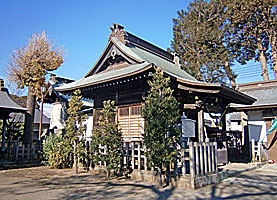 高田熊野神社社殿全景