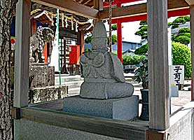 佐賀子育て恵比須社神像右背面