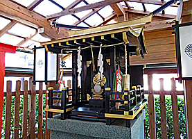 松原梛木社社殿左より