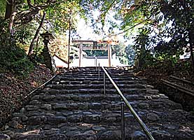 遠州龍尾神社石段