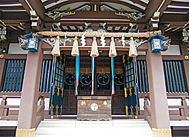 赤塚氷川神社拝所