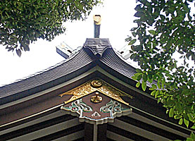 赤塚氷川神社本殿懸魚