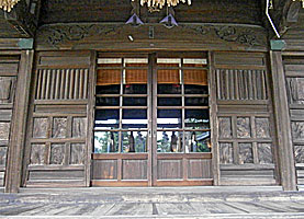 赤塚諏訪神社拝所