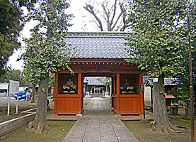 赤塚諏訪神社神門