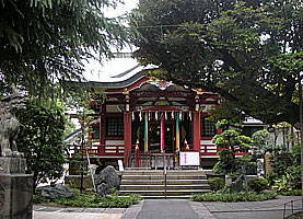 青山熊野神社拝殿