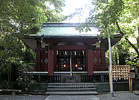 荒藺崎熊野神社拝殿正面