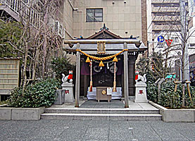 茶ノ木神社社頭