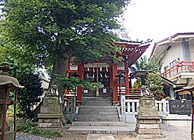 道々橋八幡神社拝殿