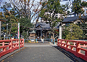 荏原神社参道