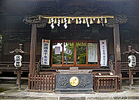荏原神社拝所